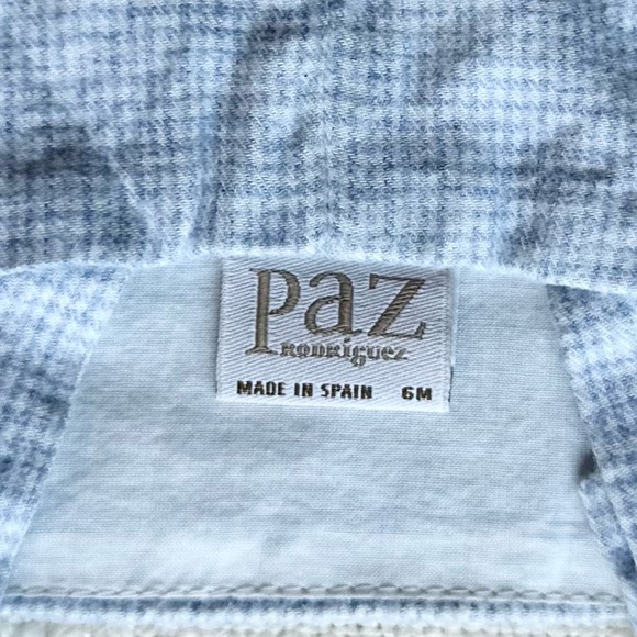 Paz Rodríguez light Blue baby Overalls - Picture 2 of 5